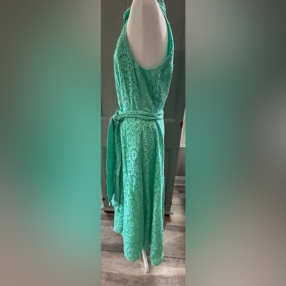 Lilly Pulitzer chrisella midi eyelet shirt dress - Picture 3 of 7